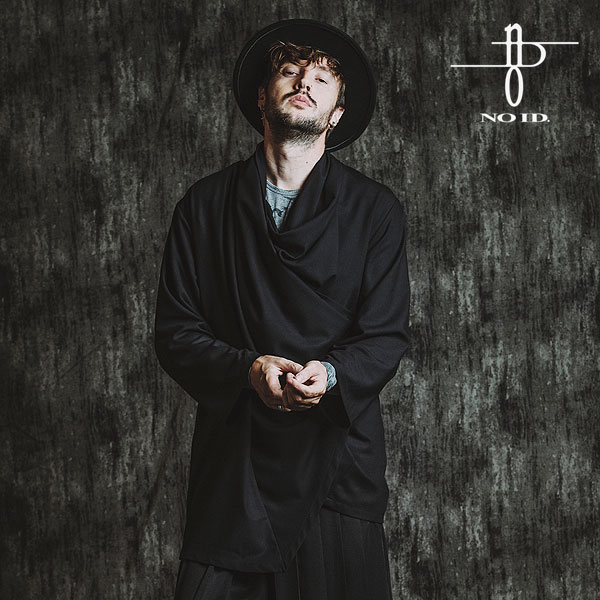 2025 秋 先行予約 10月上旬入荷予定 NO ID. BLACK ノーアイディー マルチWAYドレープガウン メンズ ガウン キャンセル不可 atftps