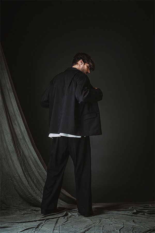 NO ID. BLACK ノーアイディー 2WAYクロスタックイージーワイドトラウザーズ メンズ パンツ イージーパンツ ワイドストレート atfpts_12