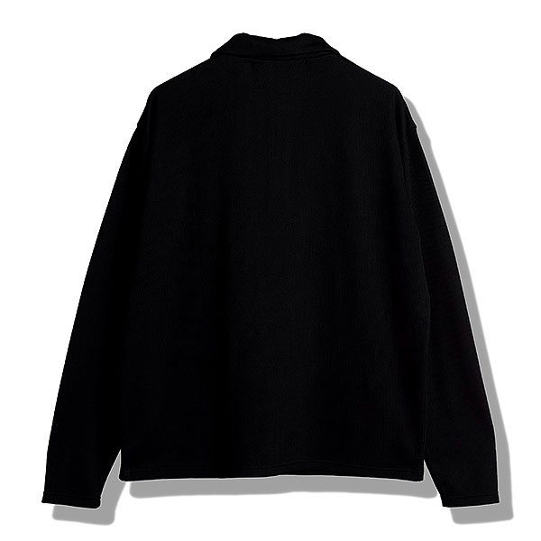 2026 春 先行予約 1月中旬入荷予定 NO ID. ノーアイディー テレコハーフZIP-BIG-PO メンズ ポロシャツ 送料無料 キャンセル不可 atftps_19