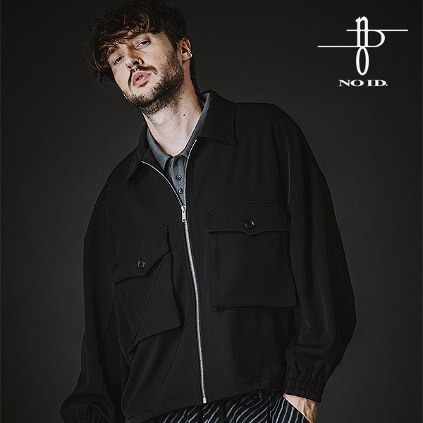 2026 春 先行予約 3月上旬入荷予定 NO ID. ノーアイディー WポケットZIP-BLZ メンズ ジャケット 送料無料 キャンセル不可 atfjkt