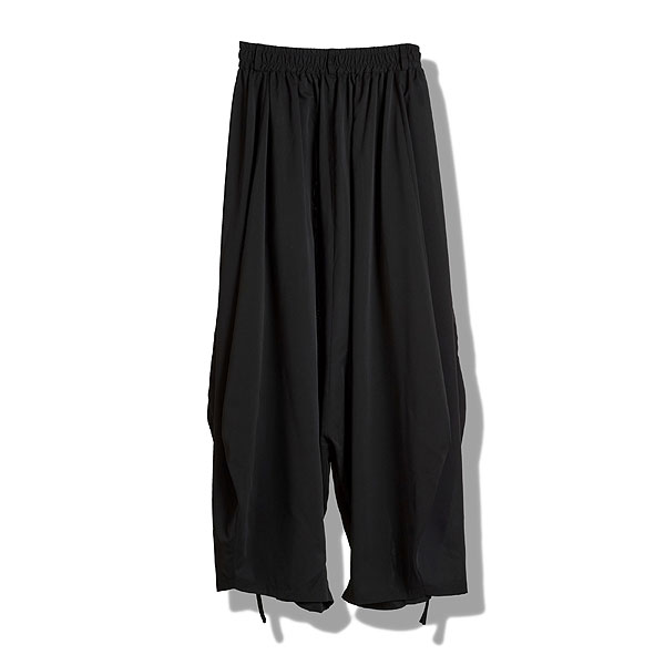 30％OFF SALE セール NO ID. BLACK ノーアイディー Squidギャザーバギートラウザーズ メンズ パンツ ワイドパンツ 送料無料 atfpts_19