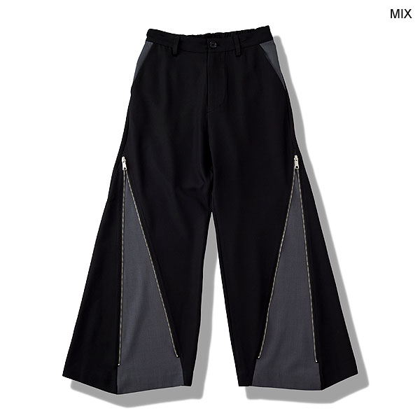 2025 冬 先行予約 11月上旬入荷予定 NO ID. BLACK ノーアイディー チェンジングフレアトラウザーズ パンツ キャンセル不可 atfpts_18