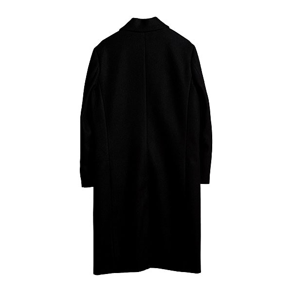 50%OFF SALE セール NO ID. BLACK ノーアイディー シンセティックレザー切替チェスターコート コート atfjkt