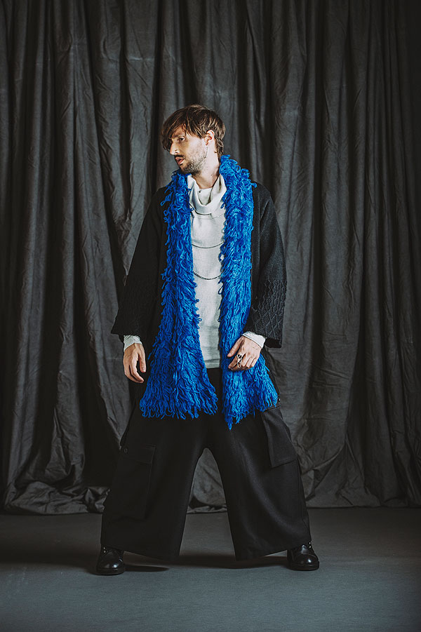 50％OFF SALE セール NO ID. BLACK ノーアイディー アシンメトリーカーゴトラウザーズ メンズ パンツ カーゴパンツ atfpts_11