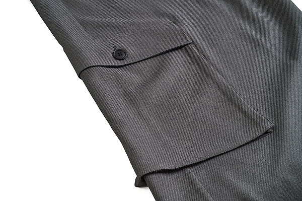 50％OFF SALE セール NO ID. BLACK ノーアイディー アシンメトリーカーゴトラウザーズ メンズ パンツ カーゴパンツ atfpts_16