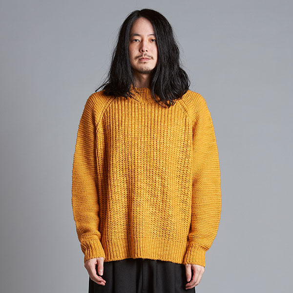 40％OFF SALE セール NO ID. ノーアイディー ローゲージスラブニットC