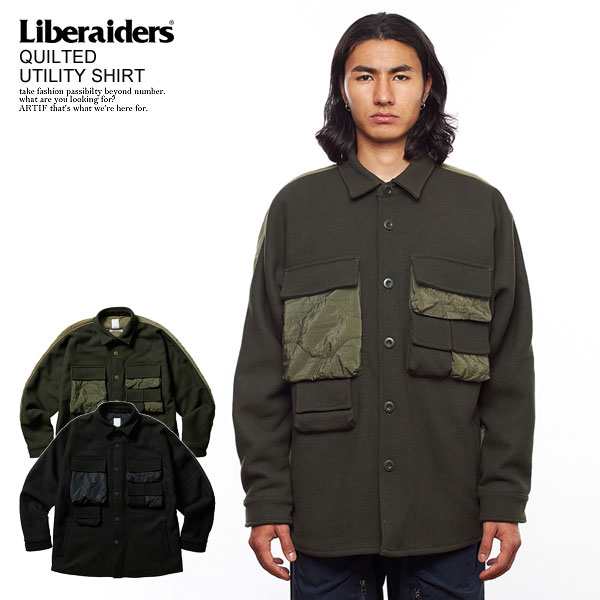 50％OFF SALE セール Liberaiders リベレイダース QUILTED UTILITY