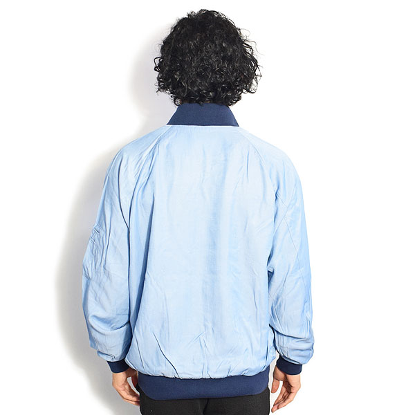 50％OFF SALE セール COACERVATE コアセルベート MA-1タイプ ラグランジャケット -SAX- ジャケット atfjkt