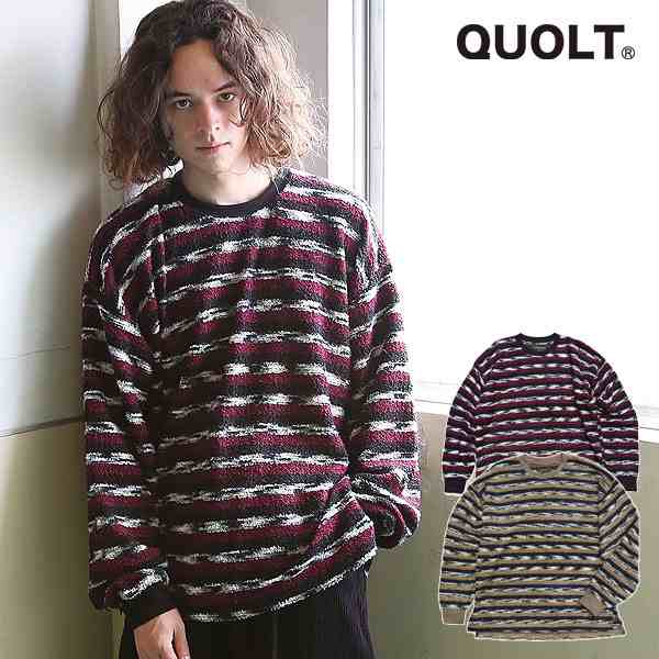 30％OFF SALE セール QUOLT クオルト GOGH KNIT メンズ ニット 送料無料 atftps