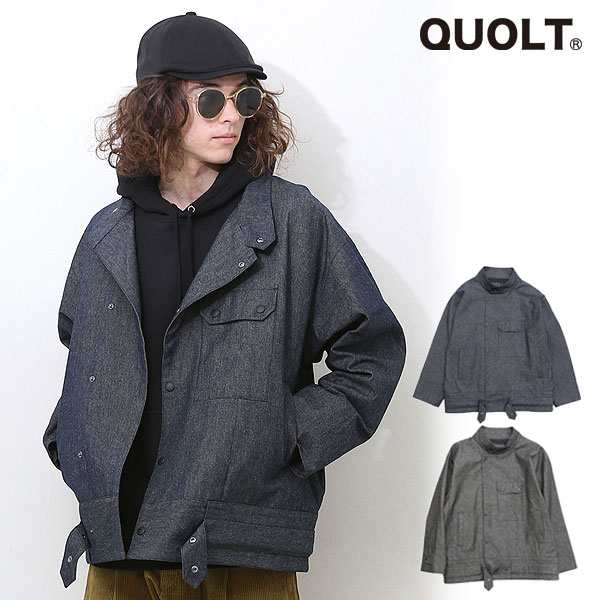 30％OFF SALE セール QUOLT クオルト MOTOR-CYCLE JACKET メンズ ジャケット 送料無料 atfjkt