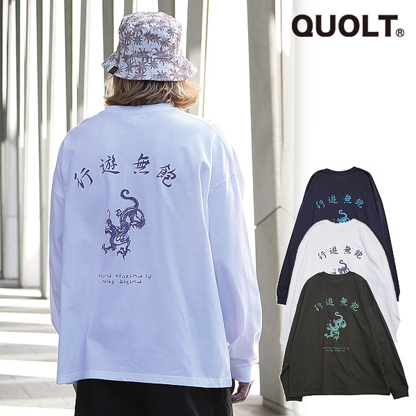 QUOLT クオルト SANSKRIT-LS TEE メンズ Tシャツ atftps