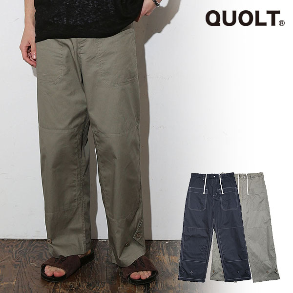 30%OFF SALE セール QUOLT クオルト FLUG PANTS メンズ パンツ 送料無料 atfptsの通販は