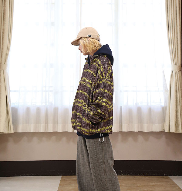 2025 冬 先行予約 10月下旬〜11月上旬入荷予定 QUOLT クオルト FAKE-KNIT PULLOVER メンズ ニット キャンセル不可 atftps_10