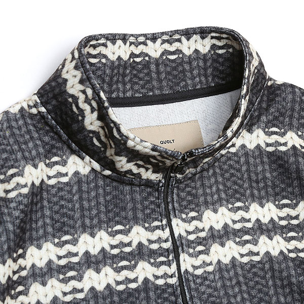 2025 冬 先行予約 10月下旬〜11月上旬入荷予定 QUOLT クオルト FAKE-KNIT PULLOVER メンズ ニット キャンセル不可 atftps_16