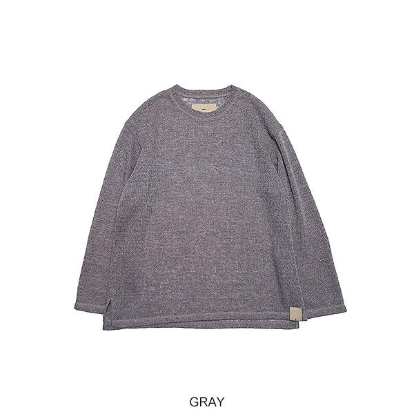 2026 春 先行予約 2月上旬〜中旬入荷予定 QUOLT クオルト GOOD-AIR KNIT メンズ ニット 送料無料 キャンセル不可 atftps