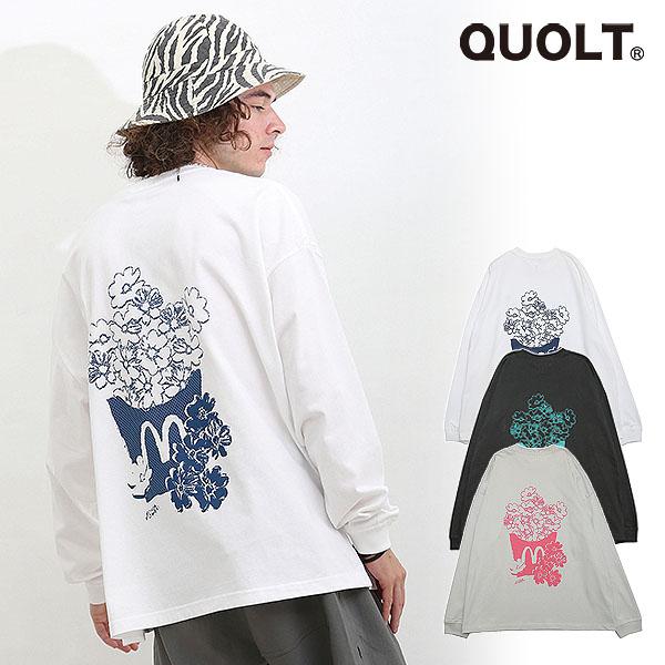 2026 春 先行予約 2月上旬〜中旬入荷予定 QUOLT クオルト POISON-POWER WIDE-TEE メンズ Tシャツ キャンセル不可 atftps