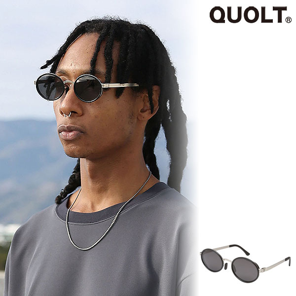 ア*ル様 VARTIXマットブラック サングラス 特注グレー系調光＆ブルーライト QUOLT クオルト LASER GLASS メンズ サングラス atfacc 【公式通販】