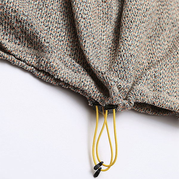 2026 HIGH SUMMER 先行予約 6月上旬〜中旬入荷予定 QUOLT クオルト MIXED-MESH KNIT ニット 送料無料 キャンセル不可 atftps