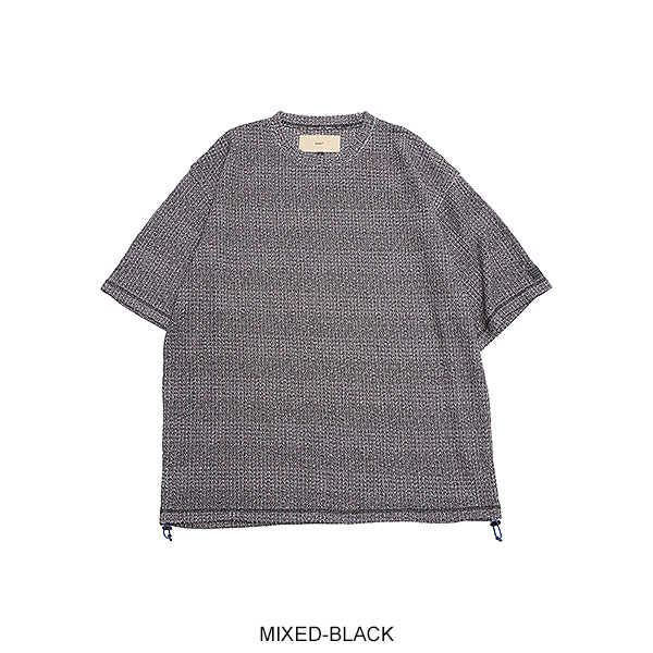 2026 HIGH SUMMER 先行予約 6月上旬〜中旬入荷予定 QUOLT クオルト MIXED-MESH KNIT ニット 送料無料 キャンセル不可 atftps