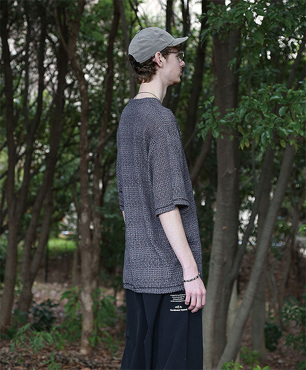 2026 HIGH SUMMER 先行予約 6月上旬〜中旬入荷予定 QUOLT クオルト MIXED-MESH KNIT ニット 送料無料 キャンセル不可 atftps