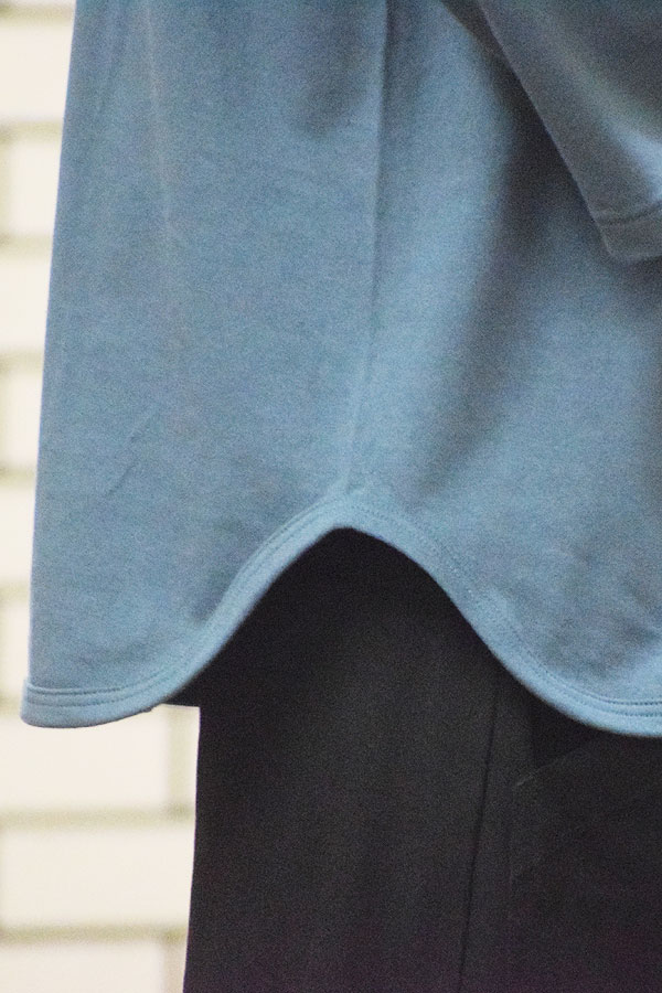 QUOLT×ARTIF 20th Anniversary クオルト BACK LINE 3/4 SLEEVE TEE -NAVY- メンズ Tシャツ 7分袖 別注 コラボレーション atftps