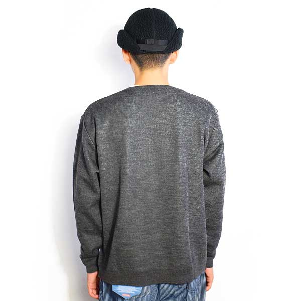 40％OFF SALE セール RADIALL ラディアル HEAVEN'S DOOR - CREW NECK SWEATER L/S - BLACK - radiall 送料無料 ストリート atftps 40％OFF SALE セール RADIALL ラディアル HEAVEN'S DOOR - CREW NECK