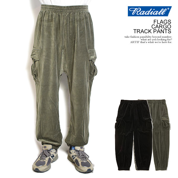 20％OFF SALEセール RADIALL ラディアル FLAGS - CARGO TRACK PANTS radiall メンズ パンツ カーゴパンツ atfptsの通販は