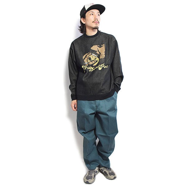 RADIALL ラディアル CNQ MOTOWN - WIDE TAPERED FIT PANTS -LINCOLN