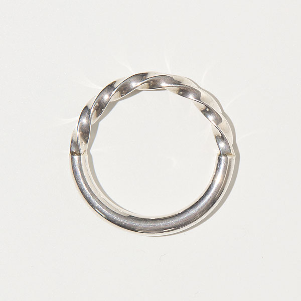 RADIALL ラディアル TWIST NARROW - PINKY RING -SILVER- radiall メンズ リング ピンキーリング 指輪 atfacc_2