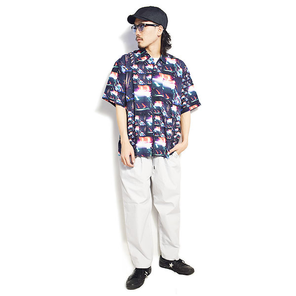 40％OFF SALE セール RADIALL ラディアル LOW AND SLOW - OPEN COLLARED SHIRT S/S メンズ シャツ 半袖 送料無料 atftps_5
