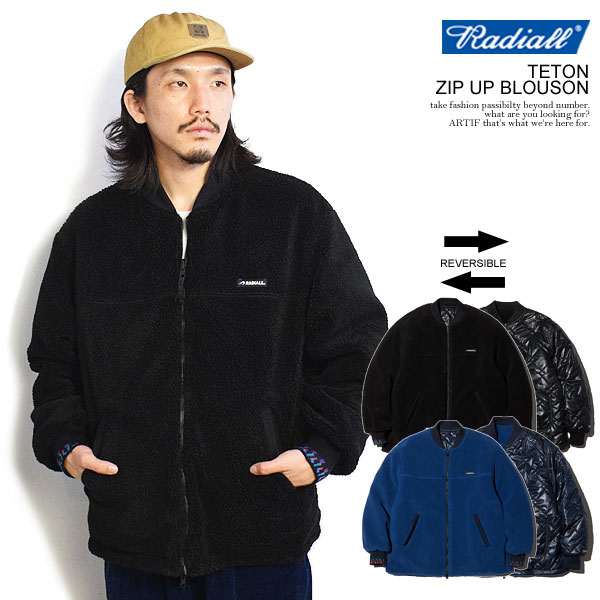 50％OFF SALE セール RADIALL ラディアル TETON - ZIP UP BLOUSON radiall  送料無料 atfjkt