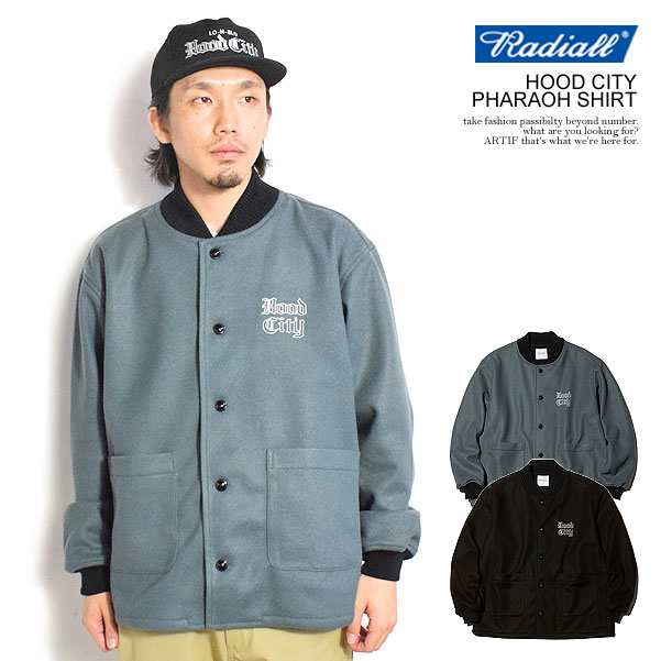 20%OFF SALE セール RADIALL ラディアル HOOD CITY - PHARAOH SHIRT radiall メンズ ジャケット シャツジャケット 送料無料 atftps