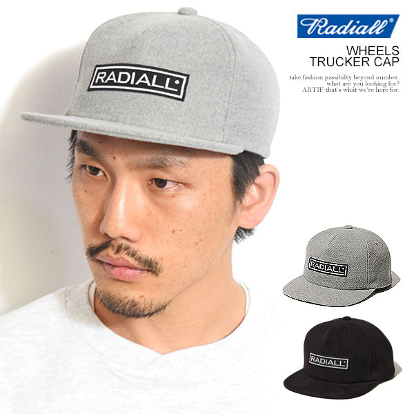 RADIALL ラディアル WHEELS - TRUCKER CAP radiall メンズ キャップ トラッカーキャップ ベースボールキャップ 送料無料 atfcap
