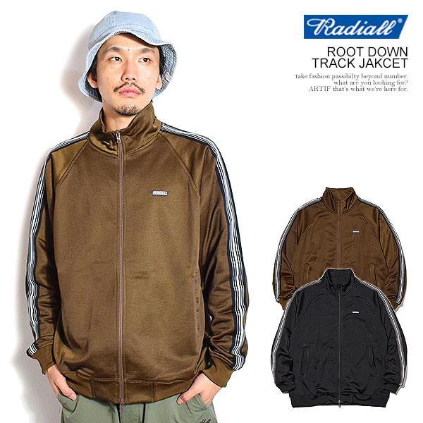 RADIALL ラディアル ROOT DOWN - TRACK JAKCET メンズ ジャケット トラックジャケット ジャージ 送料無料 ストリート atfjkt