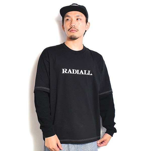 RADIALL ラディアル BOARD WALK - FAKE LAYERED T-SHIRT L/S radiall メンズ Tシャツ 長袖 ロンT フェイクレイヤード atftps RADIALL ラディアル BOARD WALK - FAKE LAYERED T-SHIRT L/S radiall