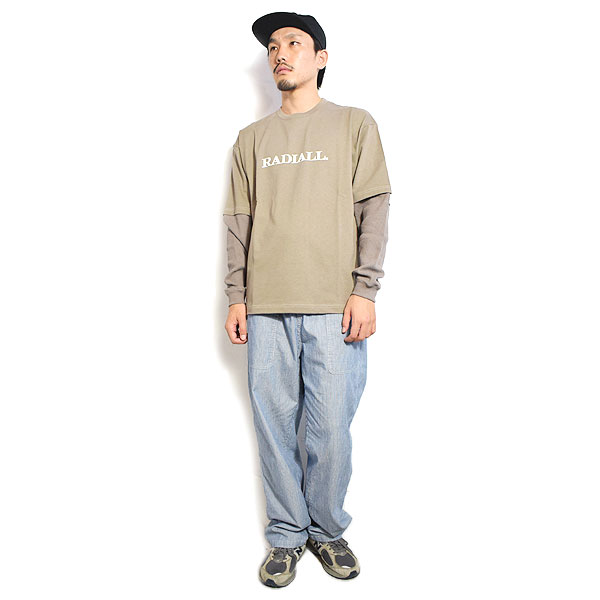 RADIALL ラディアル BOARD WALK - FAKE LAYERED T-SHIRT L/S radiall