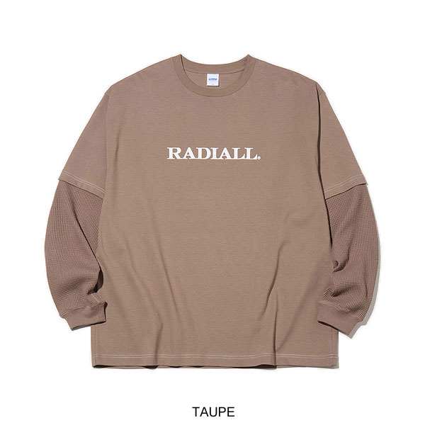 RADIALL ラディアル BOARD WALK - FAKE LAYERED T-SHIRT L/S radiall