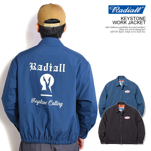 RADIALL ラディアル KEYSTONE - WORK JACKET radiall ジャケット ワークジャケット シンサレート 送料無料 ストリート atfjkt