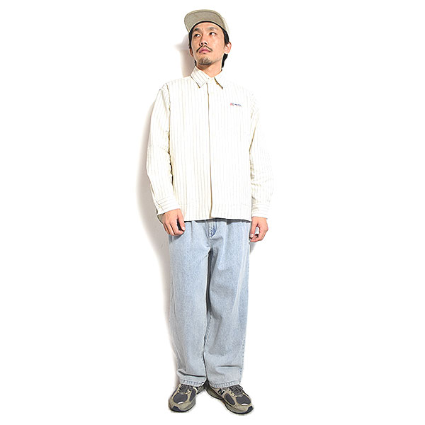 20％OFF SALE セール RADIALL ラディアル INVICTA - REGULAR COLLARED SHIRT L/S メンズ シャツ 長袖 ストライプシャツ atftps_2