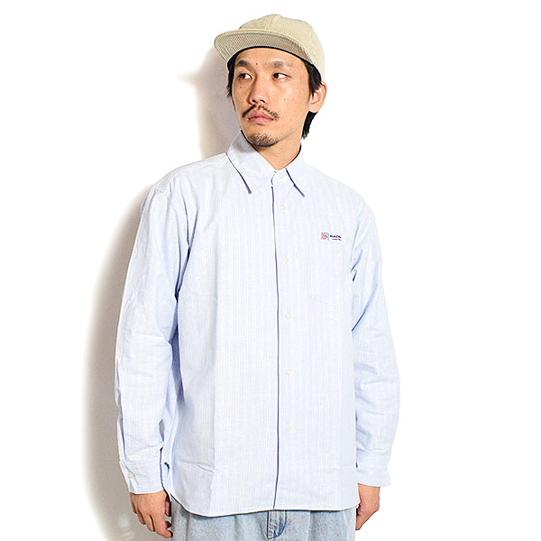 20％OFF SALE セール RADIALL ラディアル INVICTA - REGULAR COLLARED SHIRT L/S メンズ シャツ 長袖 ストライプシャツ atftps_3