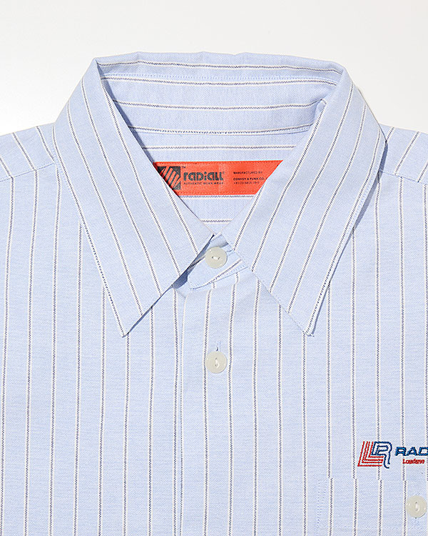 20％OFF SALE セール RADIALL ラディアル INVICTA - REGULAR COLLARED SHIRT L/S メンズ シャツ 長袖 ストライプシャツ atftps_5