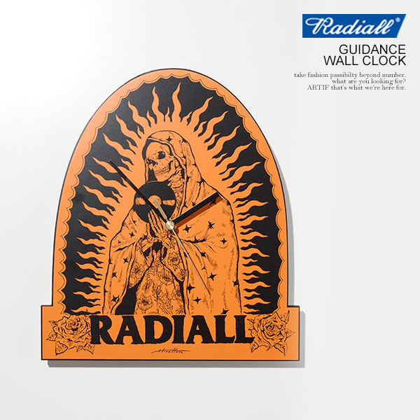 RADIALL ラディアル GUIDANCE - WALL CLOCK radiall メンズ 時計 壁掛け時計 ウォールクロック インテリア 送料無料 atfacc