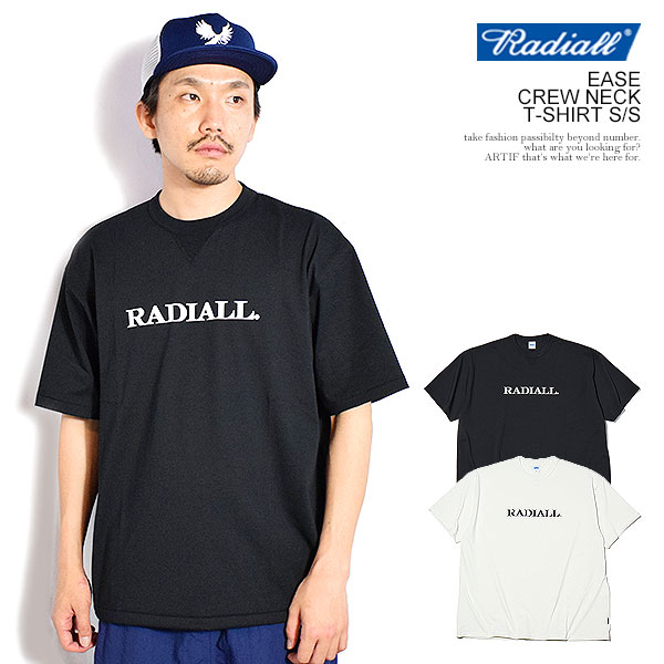 RADIALL ラディアル EASE - CREW NECK T-SHIRT S/S radiall メンズ Tシャツ 半袖 機能素材 送料無料 ストリート atftps