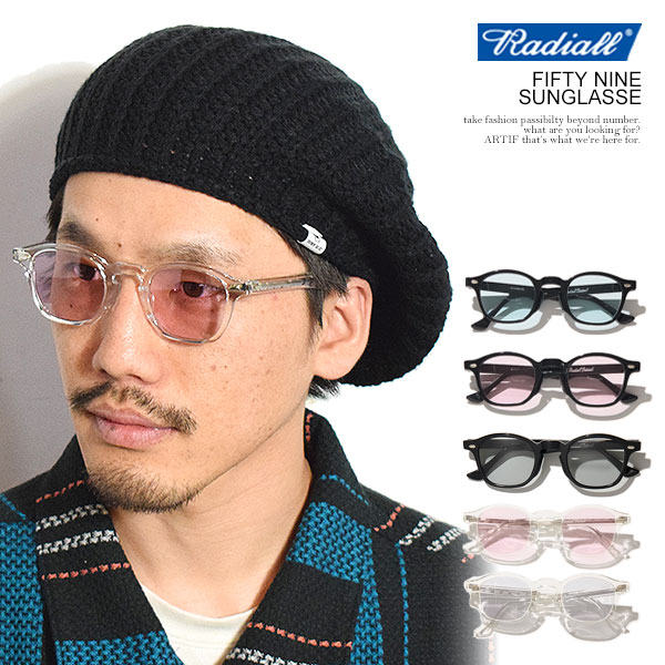 RADIALL ラディアル ALLMANS - SUNGLASSES radiall メンズ サングラス クランパント 国内生産 メガネ 送料無料 ストリート atfacc