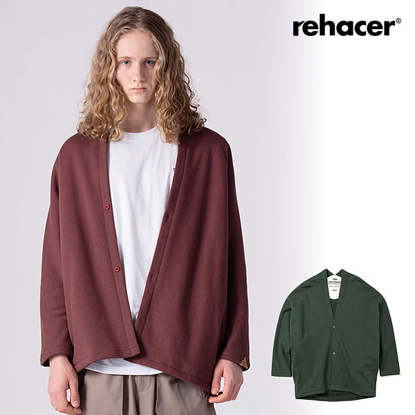 2026 秋冬 vol.1 先行予約 10月下旬〜11月上旬入荷予定 rehacer レアセル Cocoon Sweat Cardigan カーディガン キャンセル不可 atftps