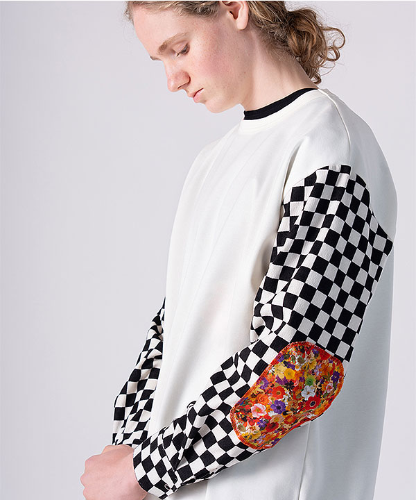 2026 秋冬 vol.1 先行予約 9月上旬〜中旬入荷予定 rehacer レアセル Checker Bloom Long CS Tシャツ 送料無料 キャンセル不可 atftps
