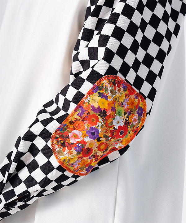 2026 秋冬 vol.1 先行予約 9月上旬〜中旬入荷予定 rehacer レアセル Checker Bloom Long CS Tシャツ 送料無料 キャンセル不可 atftps