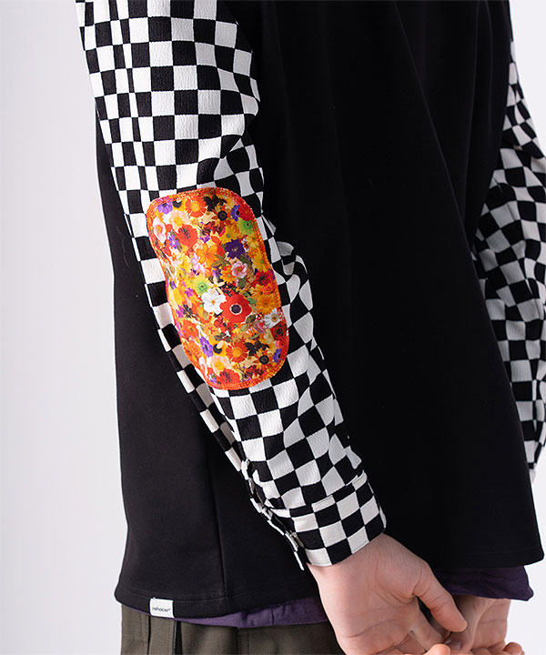 2026 秋冬 vol.1 先行予約 9月上旬〜中旬入荷予定 rehacer レアセル Checker Bloom Long CS Tシャツ 送料無料 キャンセル不可 atftps