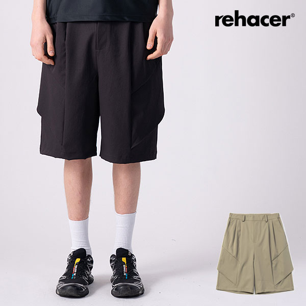 2026 春夏 vol.2 先行予約 6月上旬〜中旬入荷予定 rehacer レアセル Tactical Wave Shorts メンズ ショートパンツ キャンセル不可 atfpts