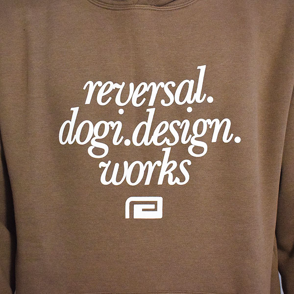 40％OFF SALE セール reversal リバーサル CLASSIC LOGO HOODIE -BROWN- メンズ パーカー プルオーバー 裏起毛 atftps